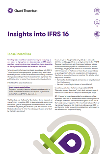 Insights into IFRS 16